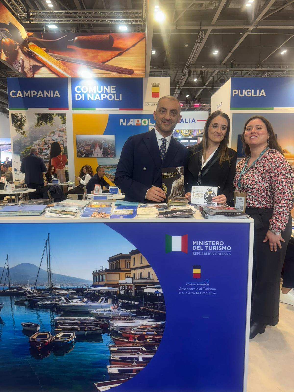 La Città Metropolitana di Napoli al World Travel Market – WTM London, Vincenzo Cirillo: “La nostra proposta un viaggio alla scoperta delle meraviglie nascoste”